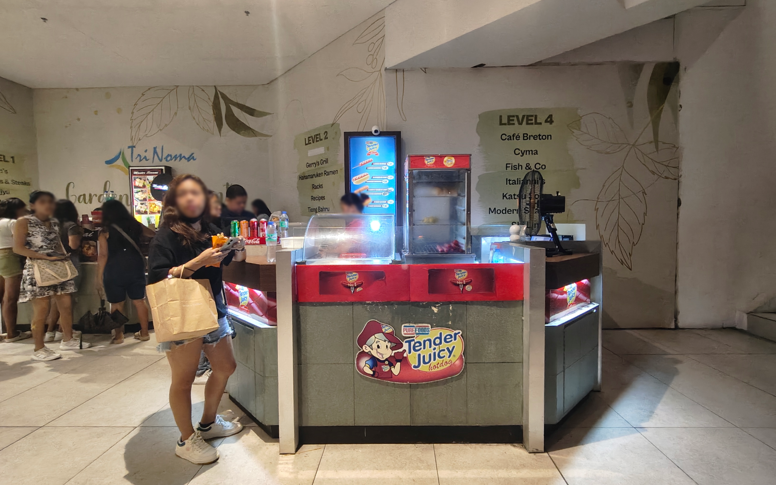 PUREFOODS TJ HOTDOG in TriNoma